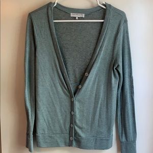 Cute light teal cardigan